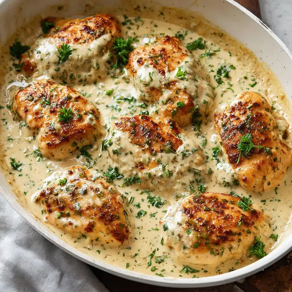 Creamy Garlic Parmesan Chicken Recipe - Recipe Image