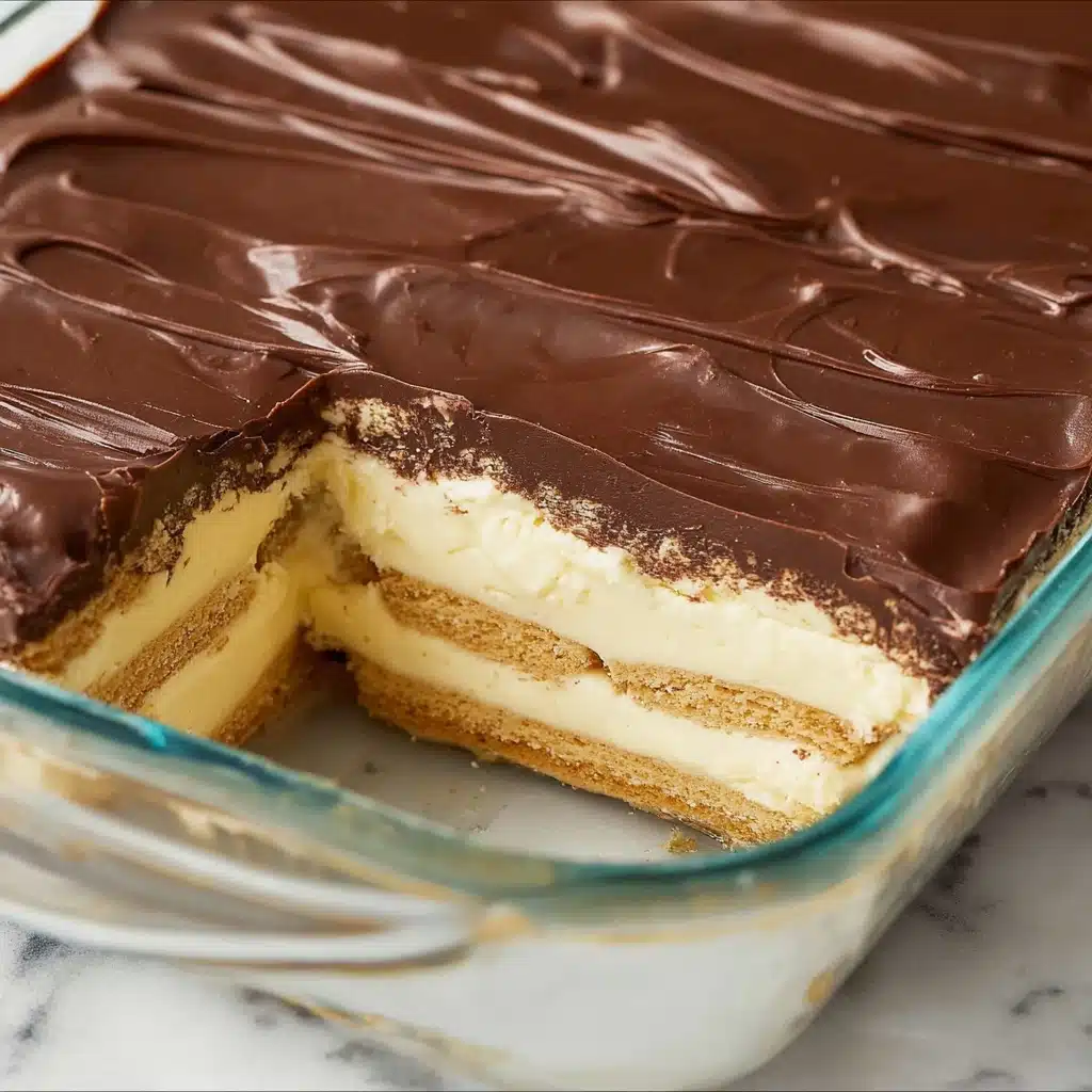 Easy Chocolate Eclair Cake Recipe