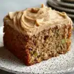 Sweet Glazed Zucchini Cake with Brown Sugar Icing Recipe
