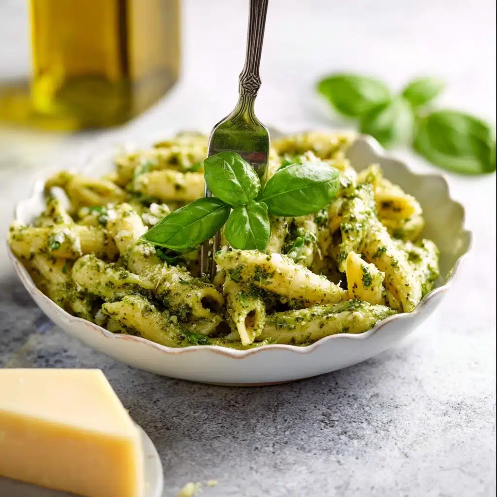Creamy Pesto Pasta (30-Minute Meal!) Recipe - Recipe Image