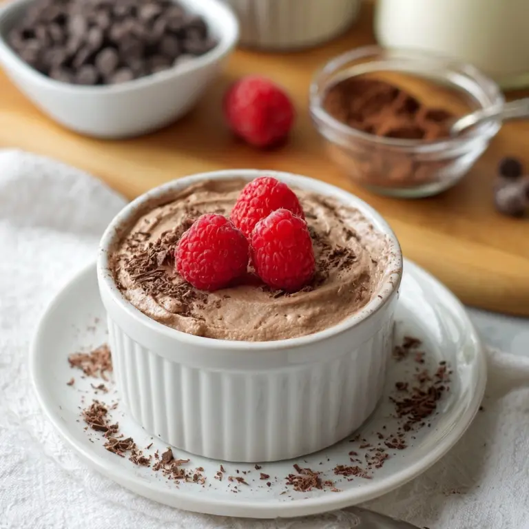 Cottage Cheese Chocolate Mousse Recipe