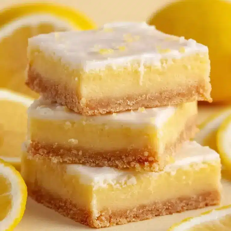 Lemon Brownies Recipe