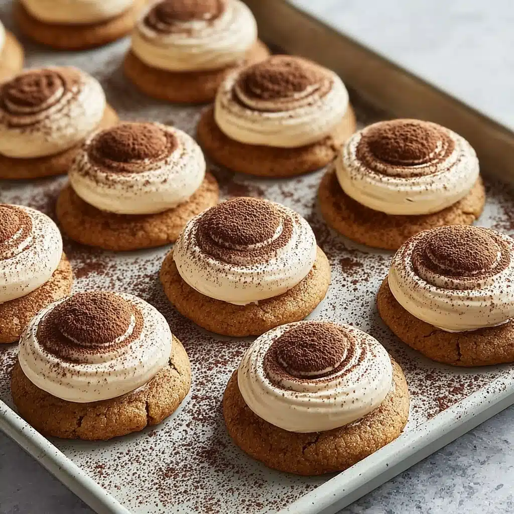 Tiramisu Sandwich Cookies Recipe - Recipe Image