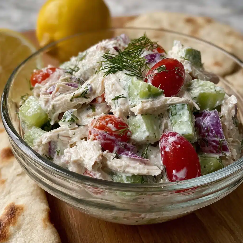 Greek Chicken Salad Recipe