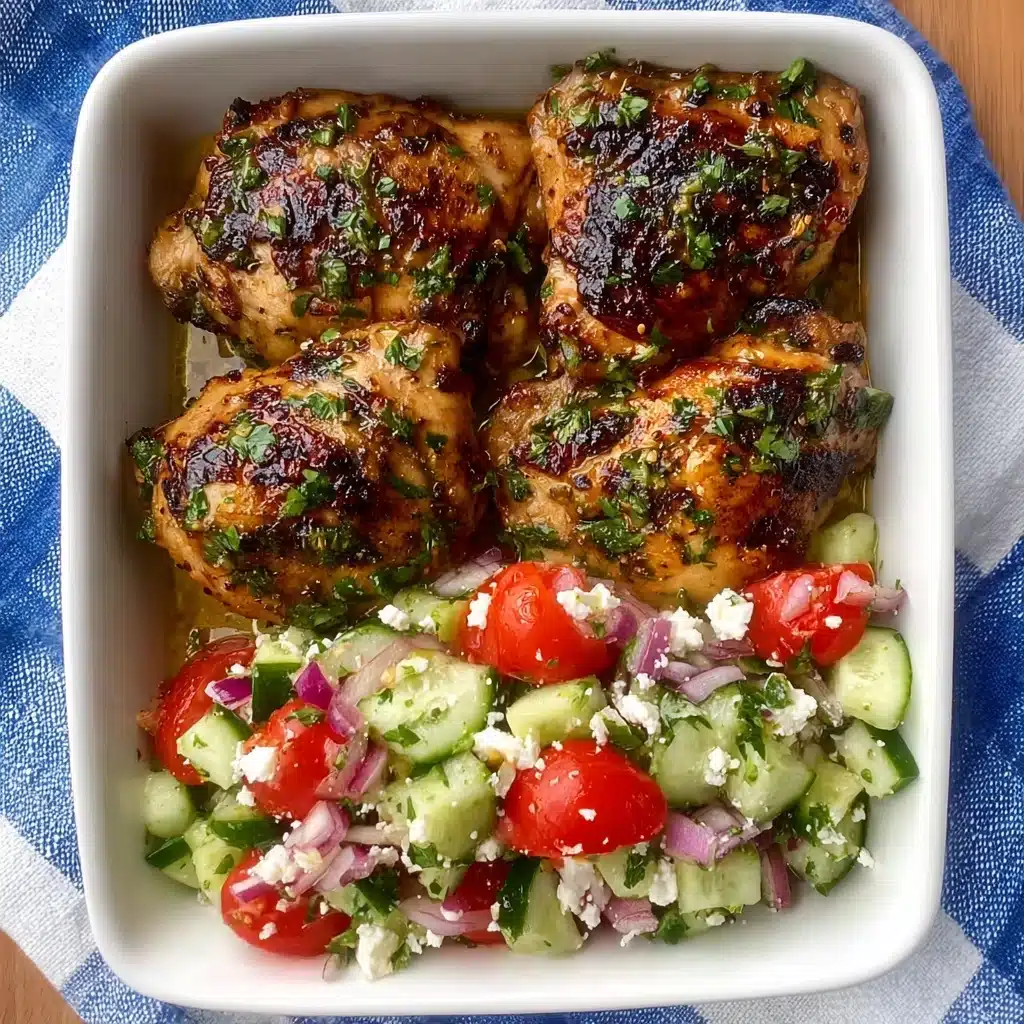 easy and Juicy Mediterranean Chicken Marinade Recipe - Recipe Image