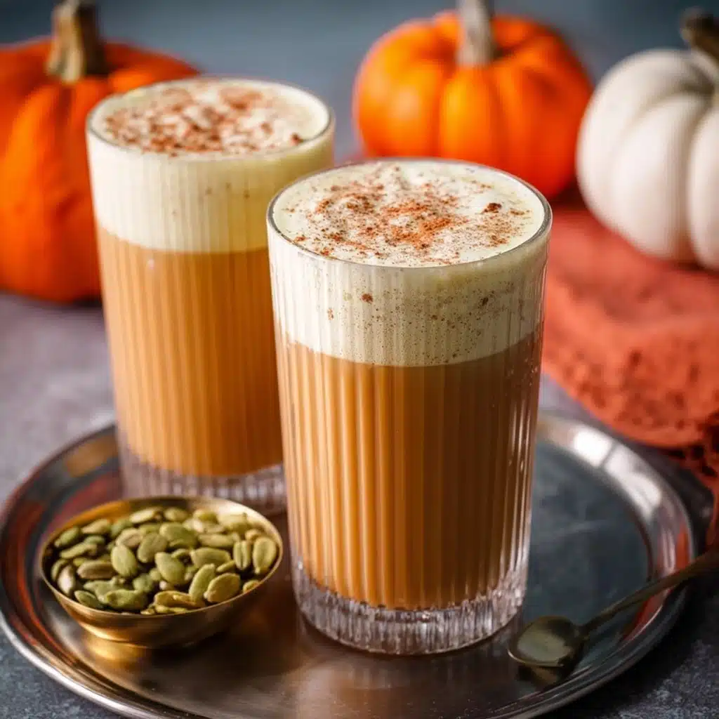 Pumpkin Chai Iced Latte Recipe - Recipe Image