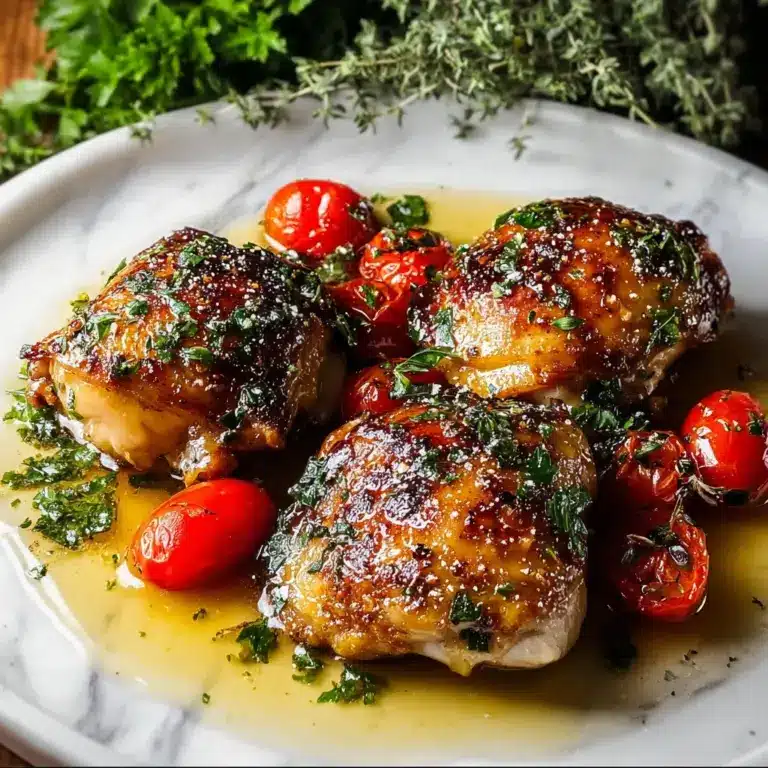 Marinated Grilled Chicken Thighs Recipe