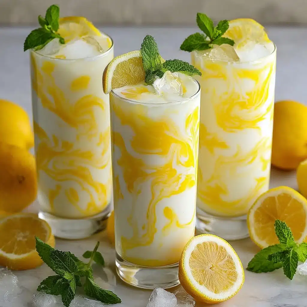 Condensed Milk Lemonade Refreshing Summer Drink Idea Recipe - Recipe Image
