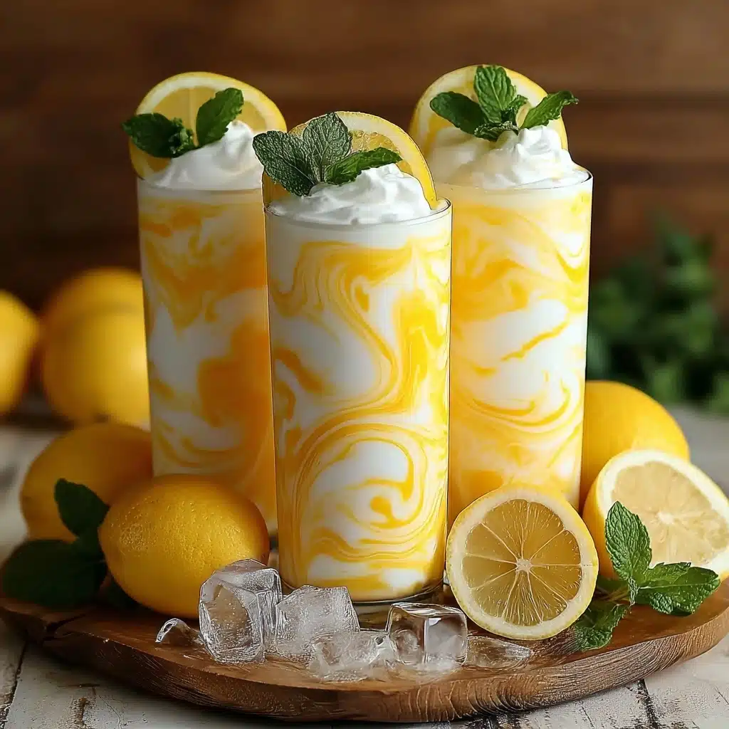 Condensed Milk Lemonade Refreshing Summer Drink Idea Recipe - Recipe Image