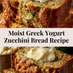 Greek Yogurt Zucchini Bread Recipe