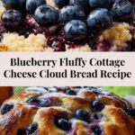 Blueberry Fluffy Cottage Cheese Cloud Bread Recipe