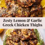 Lemon & Garlic Greek Marinated Chicken Recipe