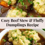 Beef Stew and Dumplings Recipe