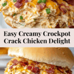Creamy Crockpot Crack Chicken Recipe