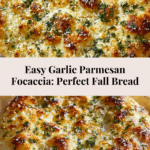 Garlic Parmesan Focaccia Bread : Savory & Easy Recipe