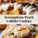 Tasty Peach Cobbler Cookies Recipe