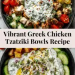 Greek Chicken Tzatziki Bowls Recipe