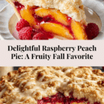 Raspberry Peach Pie Recipe