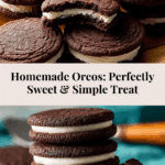 Homemade Oreos : step by step Recipe