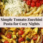 Best Weeknight Tomato Zucchini Pasta Recipe