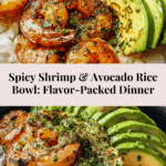 Spicy Shrimp and Avocado Rice Bowl Recipe