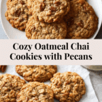 Oatmeal Chai Cookies with Pecans Recipe