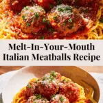 Melt-In-Your-Mouth Italian Meatballs Recipe