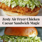 Crispy Chicken Caesar Sandwiches Recipe