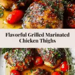 Marinated Grilled Chicken Thighs Recipe