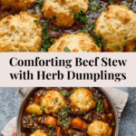 Tasty Beef Stew and Dumplings Recipe