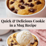 Cookie in a Mug Recipe