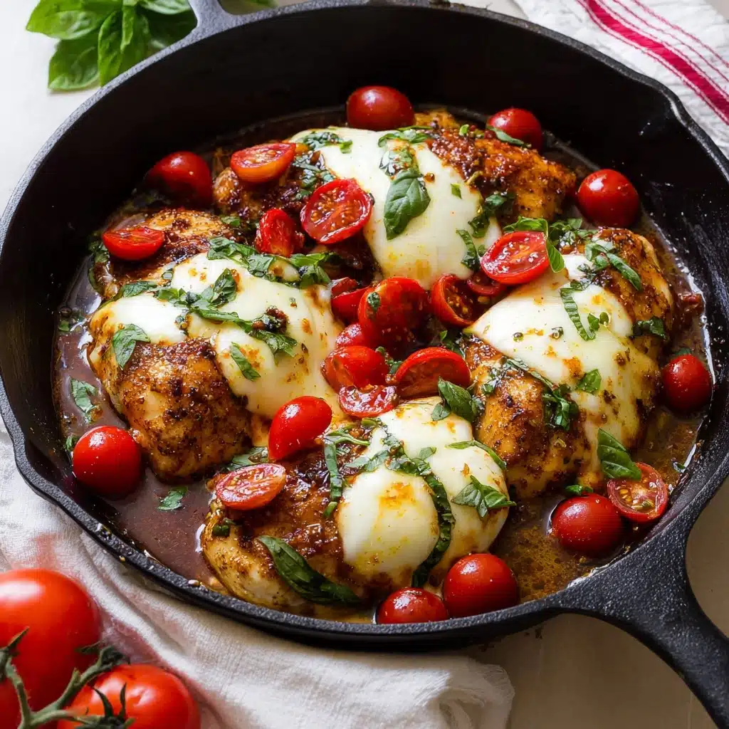 One Pan Balsamic Chicken Recipe - Recipe Image