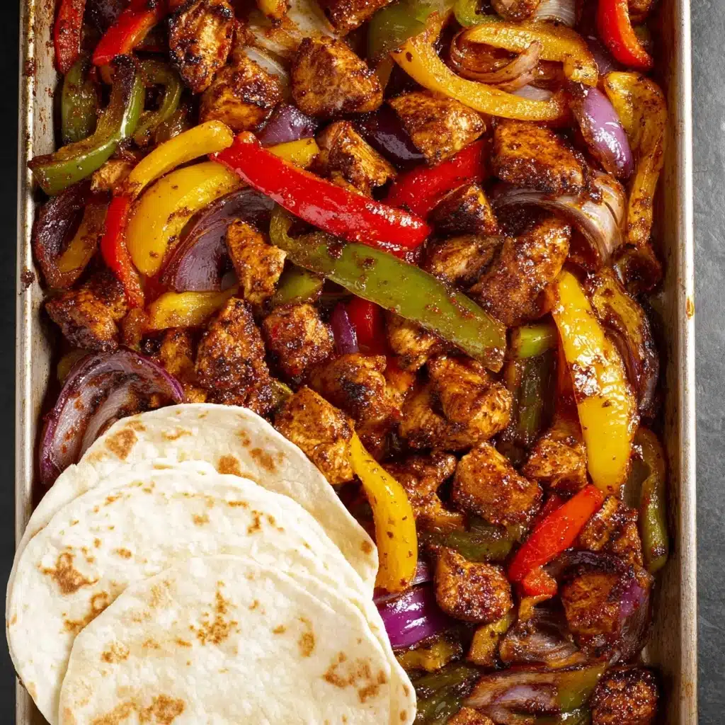 Sheet Pan Chicken Fajitas Recipe - Recipe Image