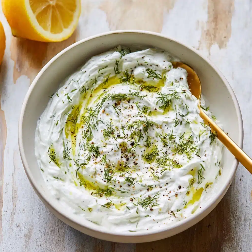 5-Minute Greek Yogurt Tzatziki Sauce (or Dip!) Recipe - Recipe Image