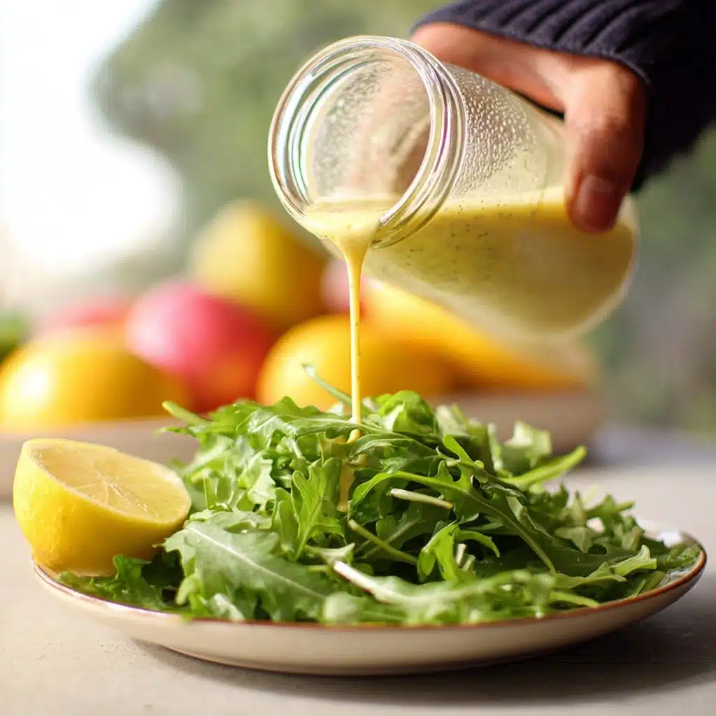 healthy homemade Apple Cider Vinegar Salad Dressing Recipe - Recipe Image