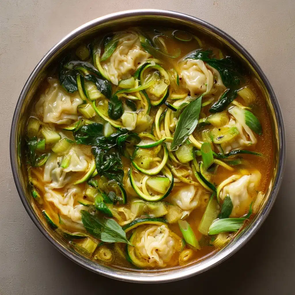 Gyoza Soup (Japanese Dumpling Soup) Recipe - Recipe Image