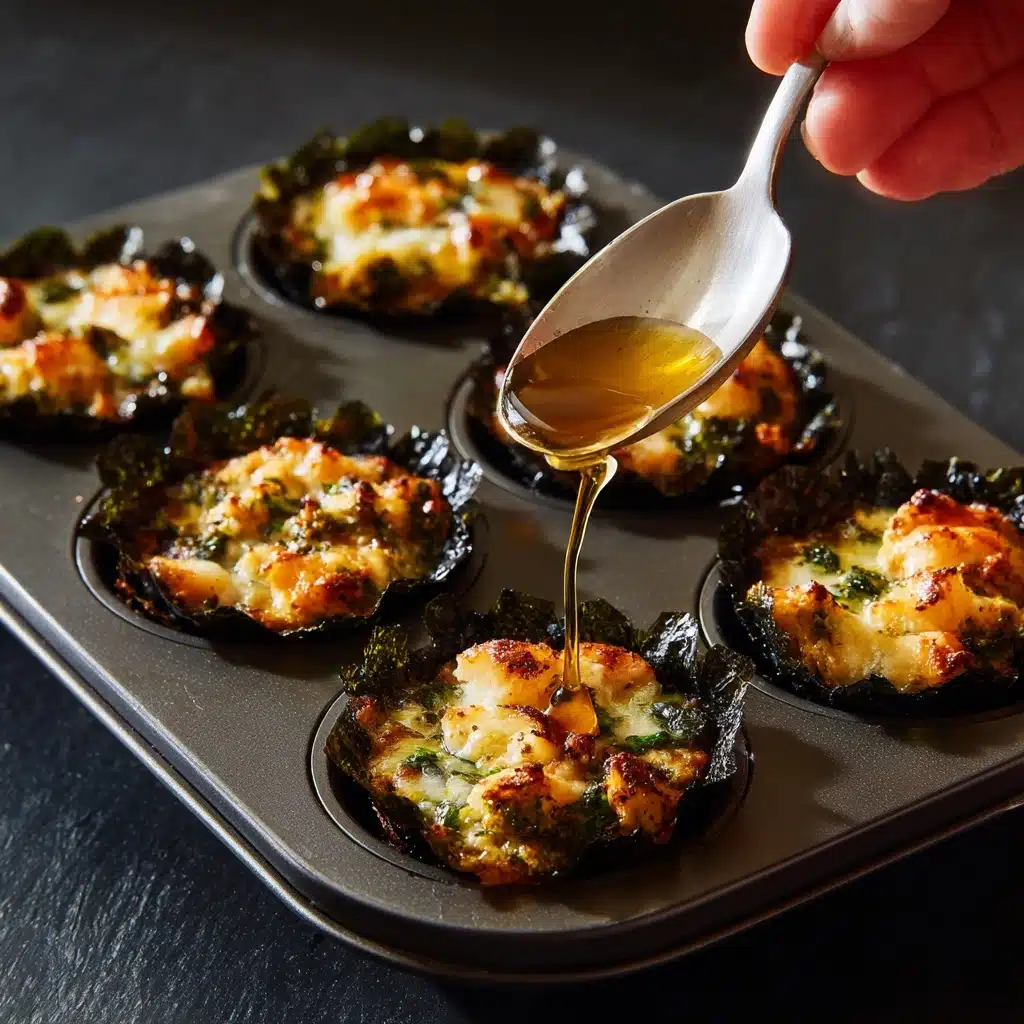 tiktok sushi bake cups with shrimp and crab Recipe