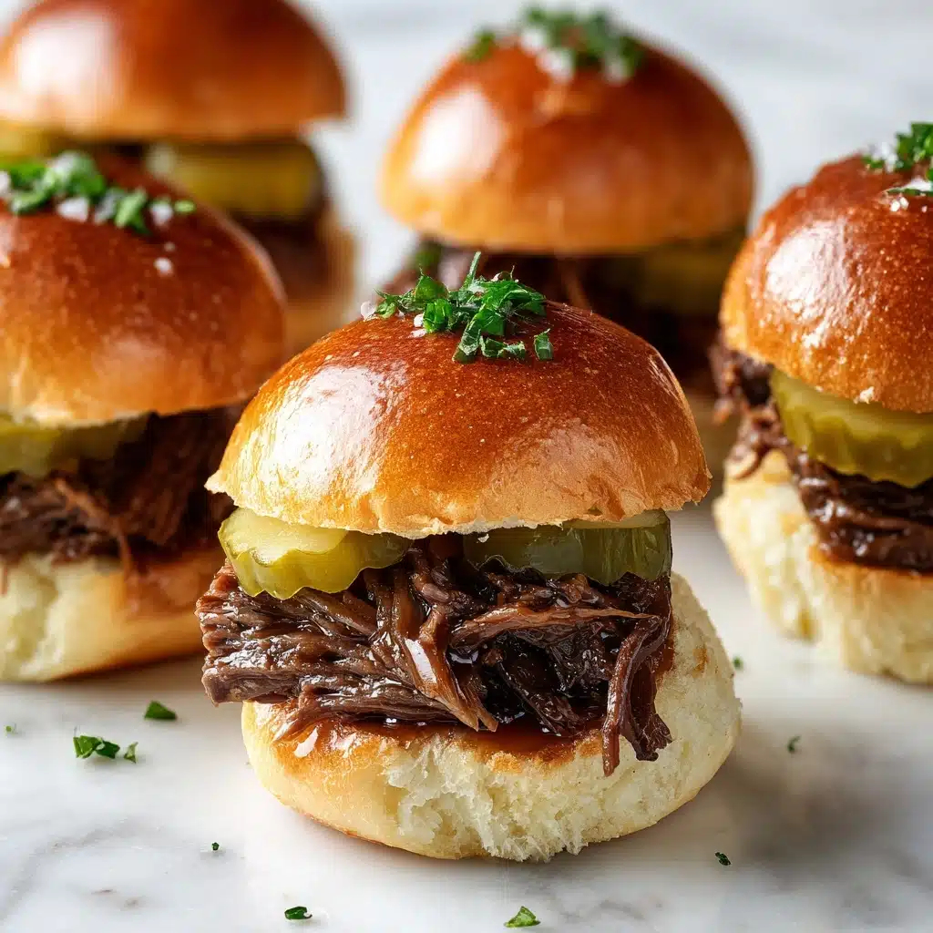 Easy Slider Recipe - Recipe Image