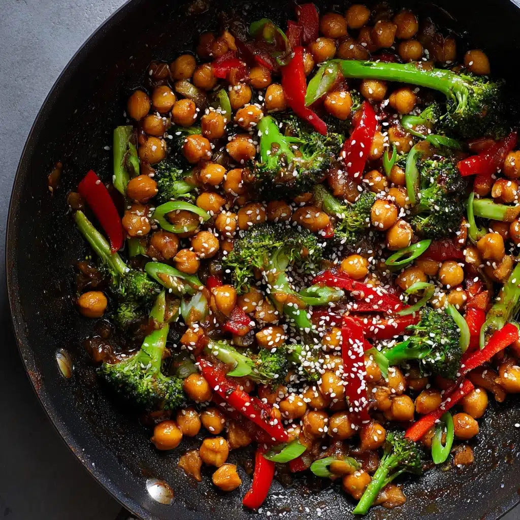 Mongolian Chickpeas (one pot, gluten-free, nut-free) Recipe - Recipe Image