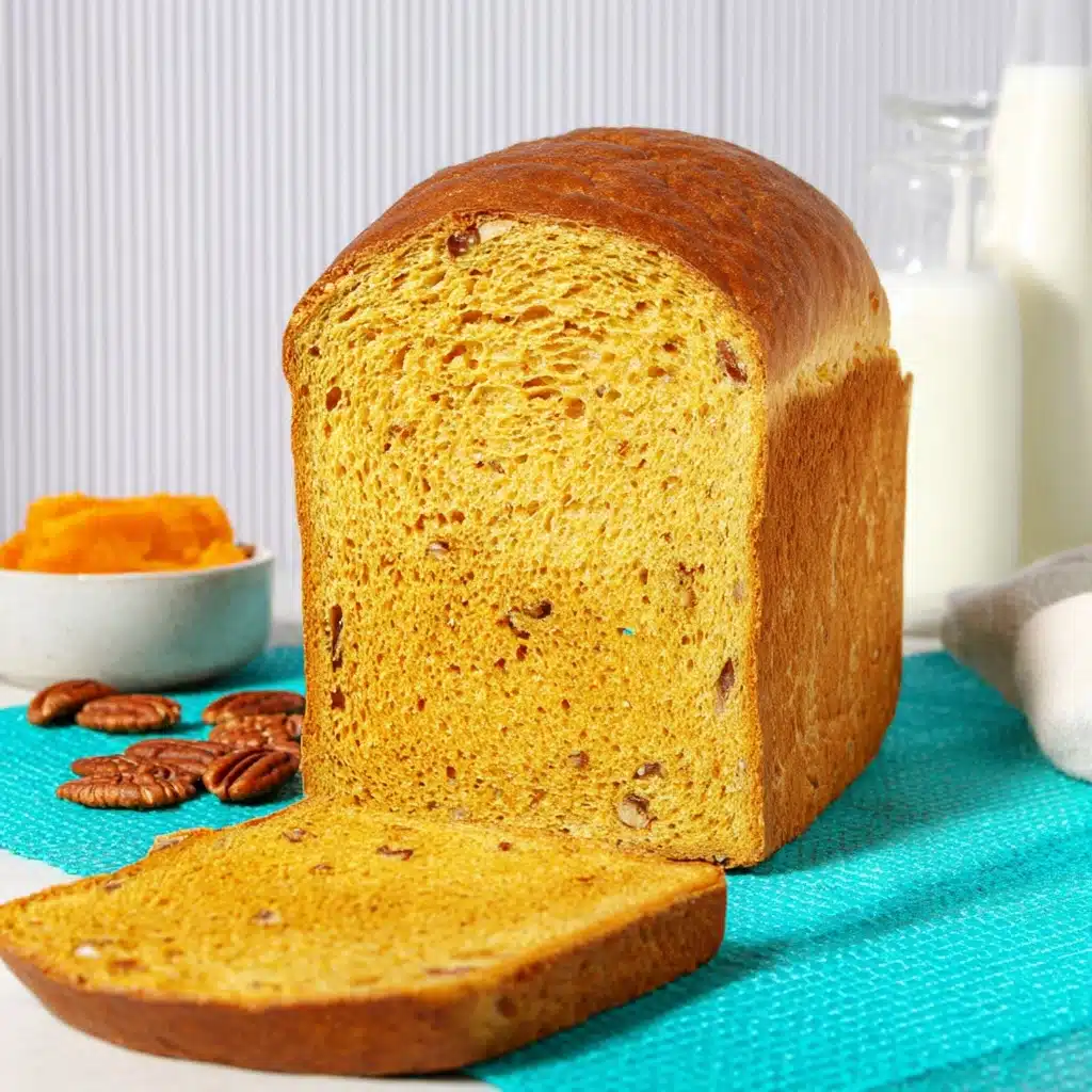 Bread Machine Pumpkin Pecan Bread Recipe
