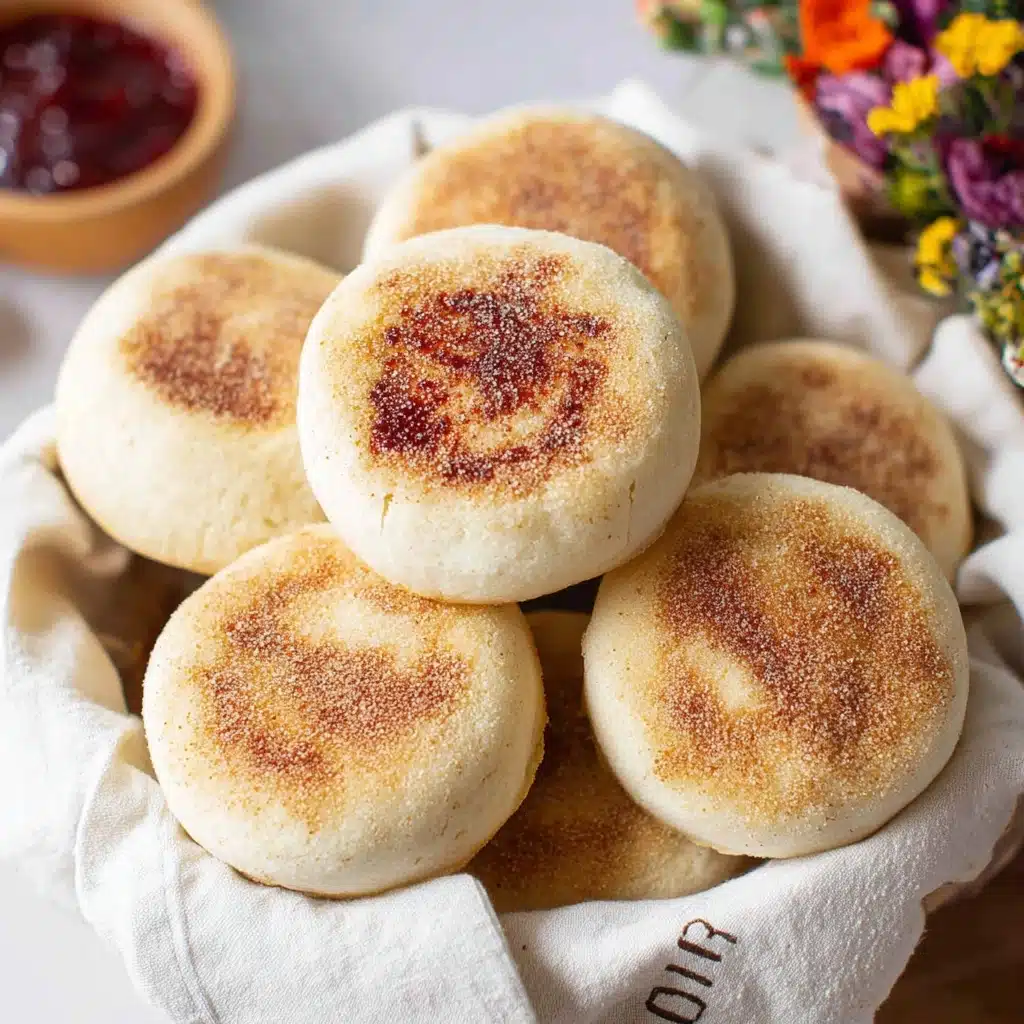 Homemade English Muffins Recipe - Recipe Image