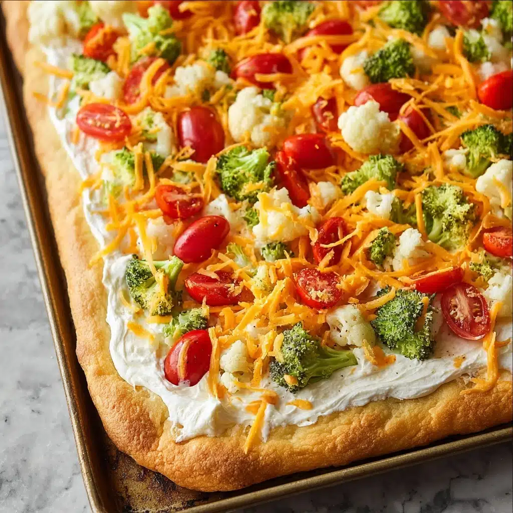 Vegetable Pizza Recipe