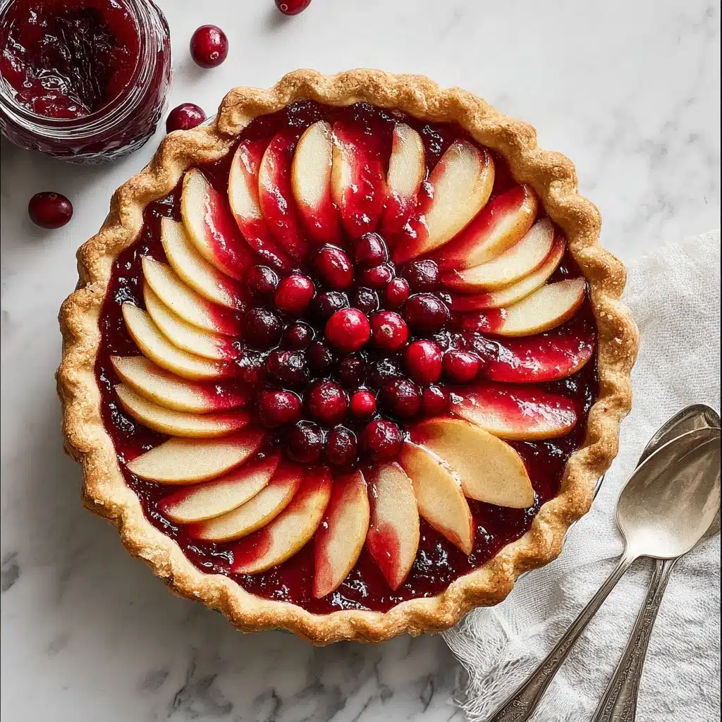 Cranberry Apple Galette Recipe - Recipe Image
