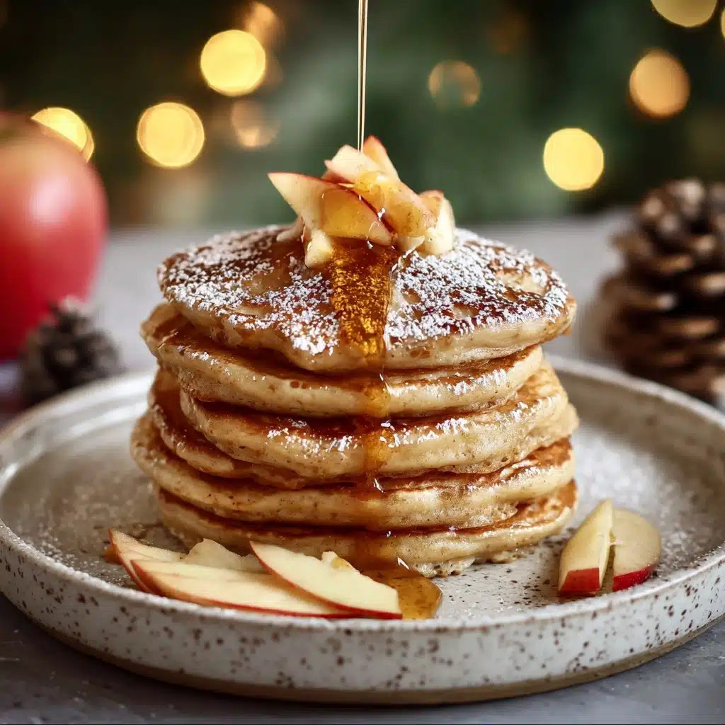 Apple Cinnamon Pancakes The Ultimate Christmas Breakfast Recipe - Recipe Image
