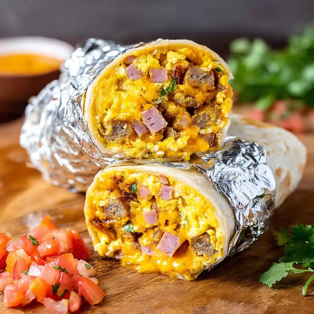 Make Ahead Breakfast Burritos Recipe - Recipe Image