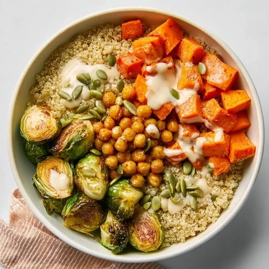 Winter Nourish Veggie Chickpea Bowl Recipe - Recipe Image