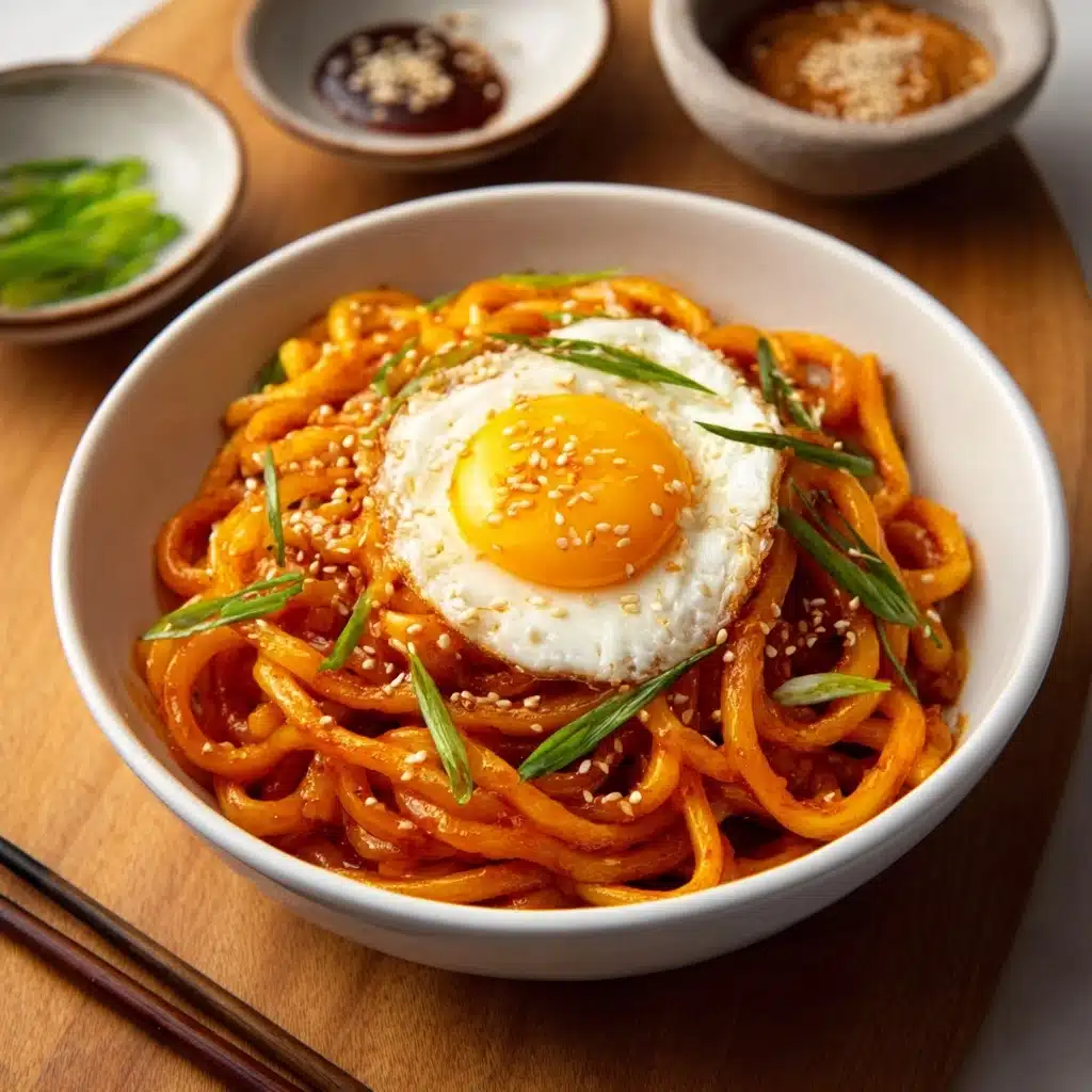 Creamy Kimchi Udon Recipe