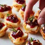 Cranberry Brie Bites Recipe