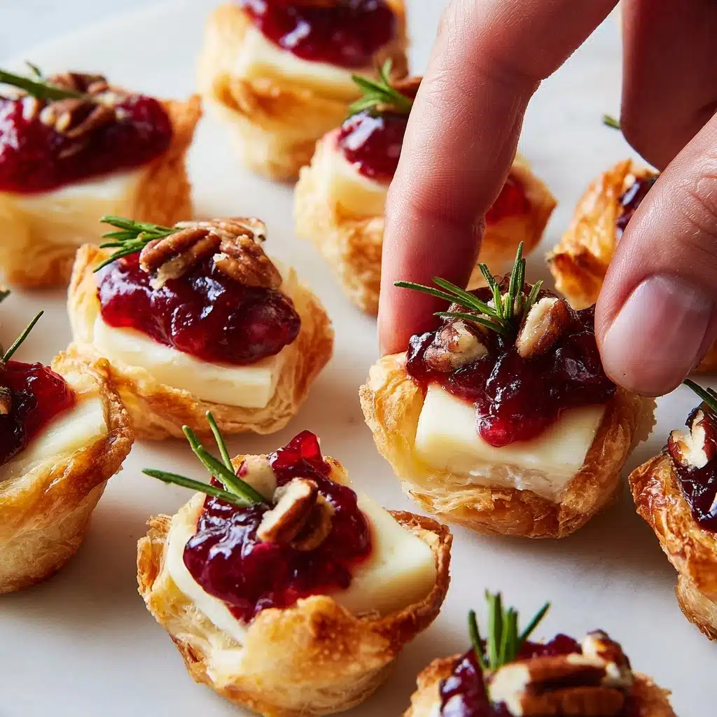Cranberry Brie Bites Recipe