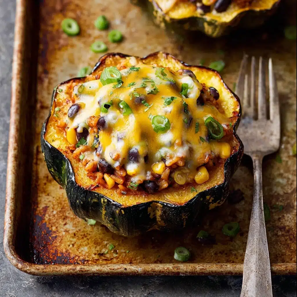 Southwest Stuffed Acorn Squash Recipe - Recipe Image